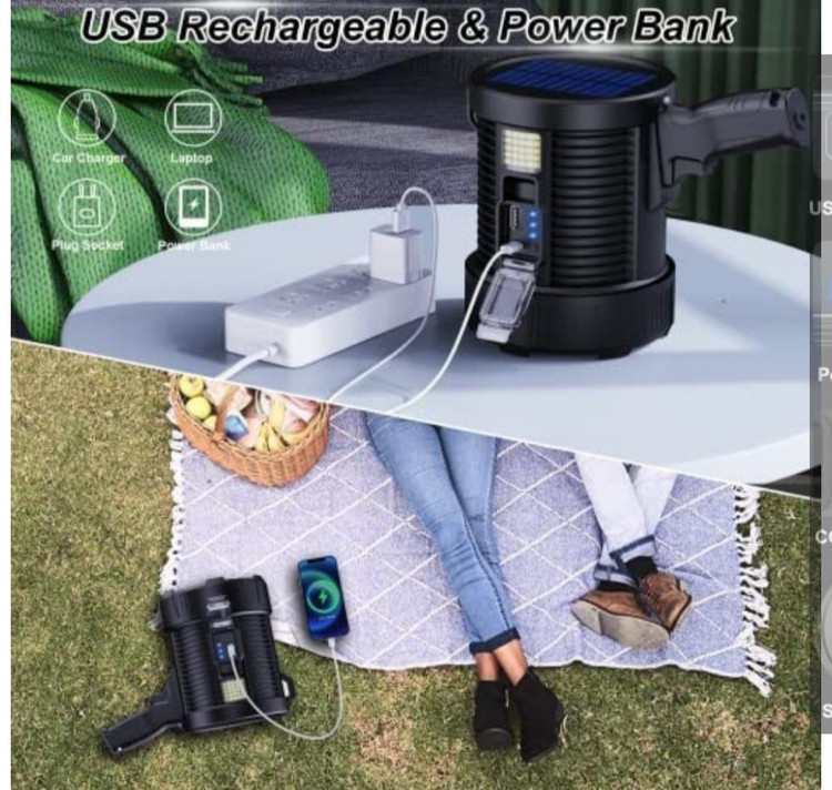 نور افکن LED خورشیدی مدل w5113